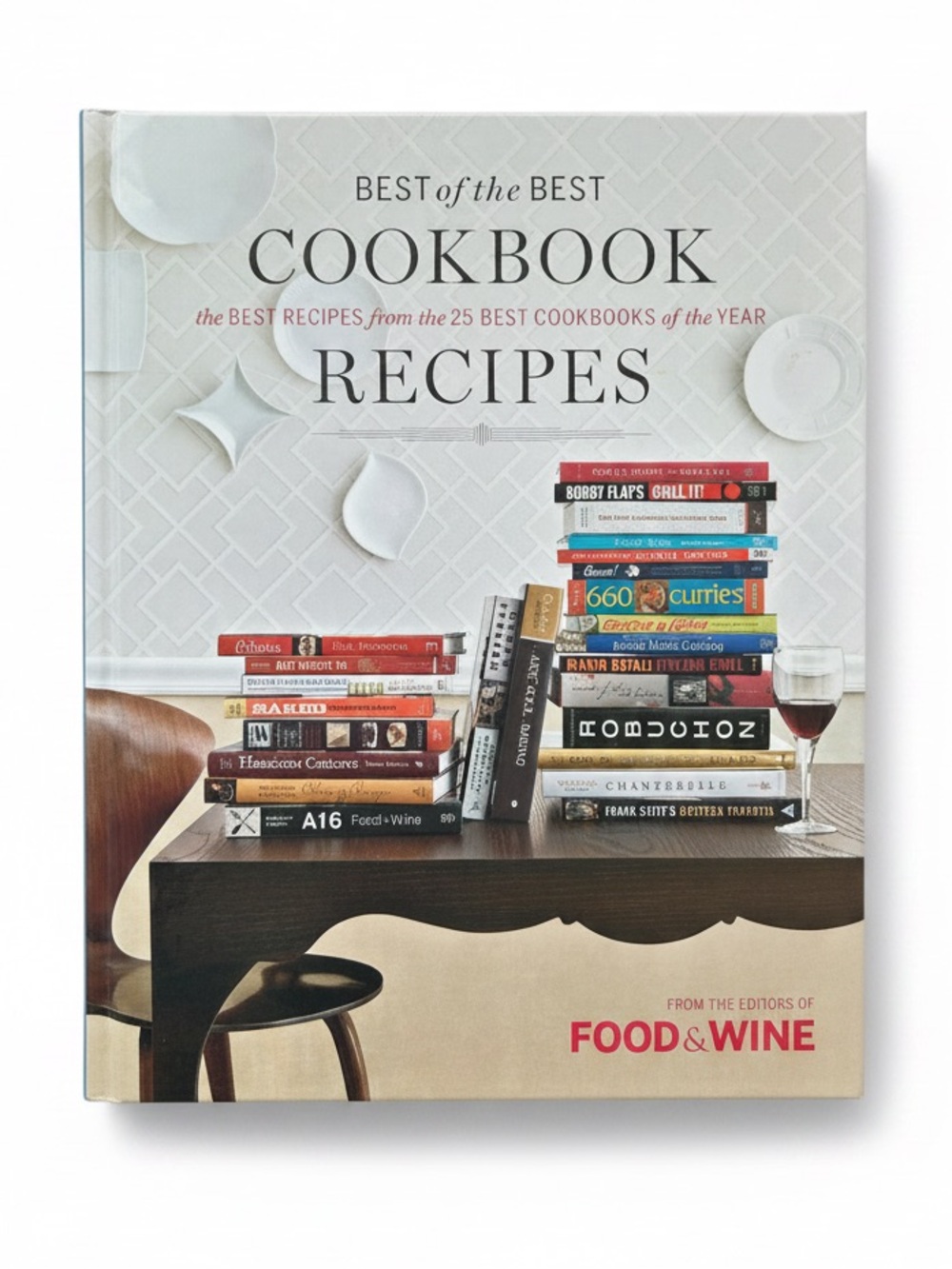 4/$20 FOOD & WINE Best of the Best Cookbook Recipes Hardcover Gourmet Collection